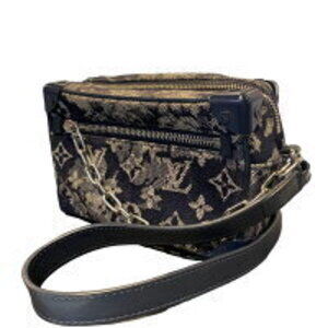 Louis Vuitton Soft Trunk Monogram Tapestry Shoulder Bag